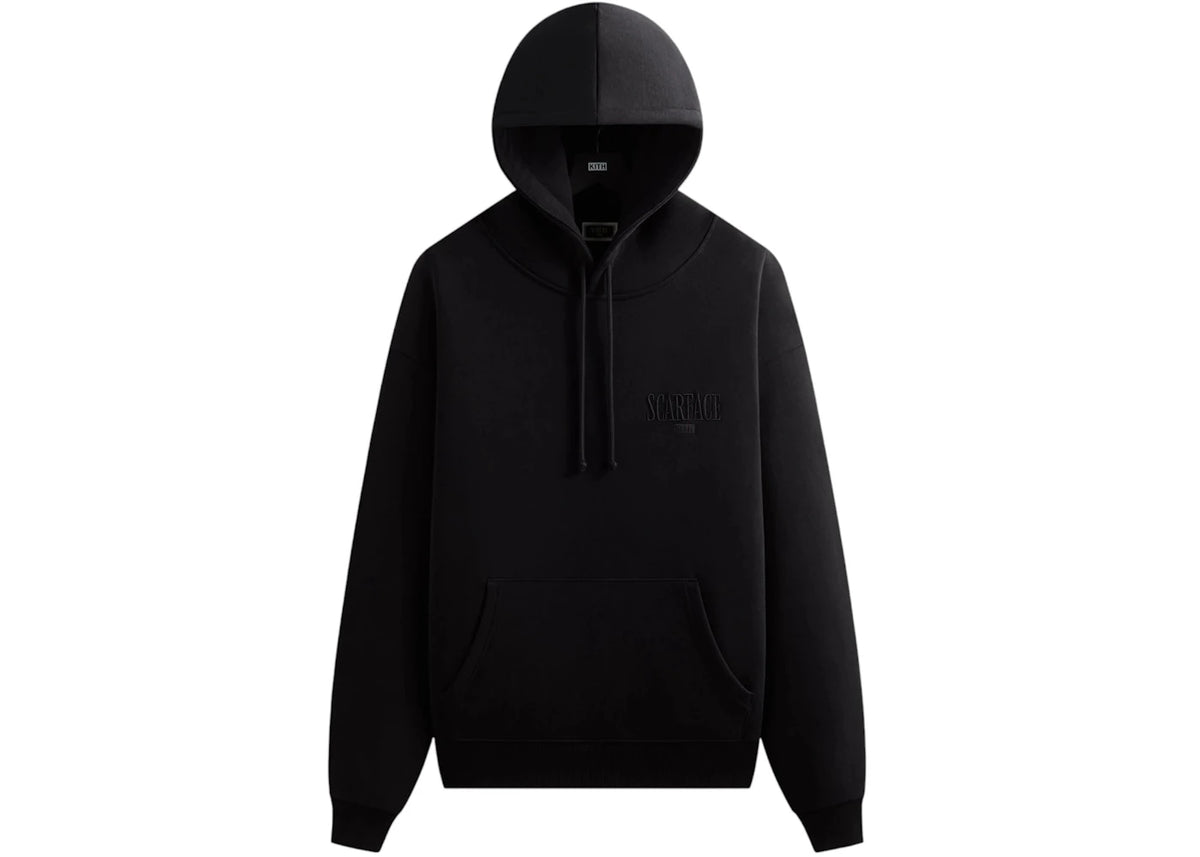 Kith x Scarface Tony Applique Nelson Hoodie Black - vue secondaire A