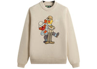 Kith x Sesame Street Bert & Earnie Crewneck Sweater Sandy Heather