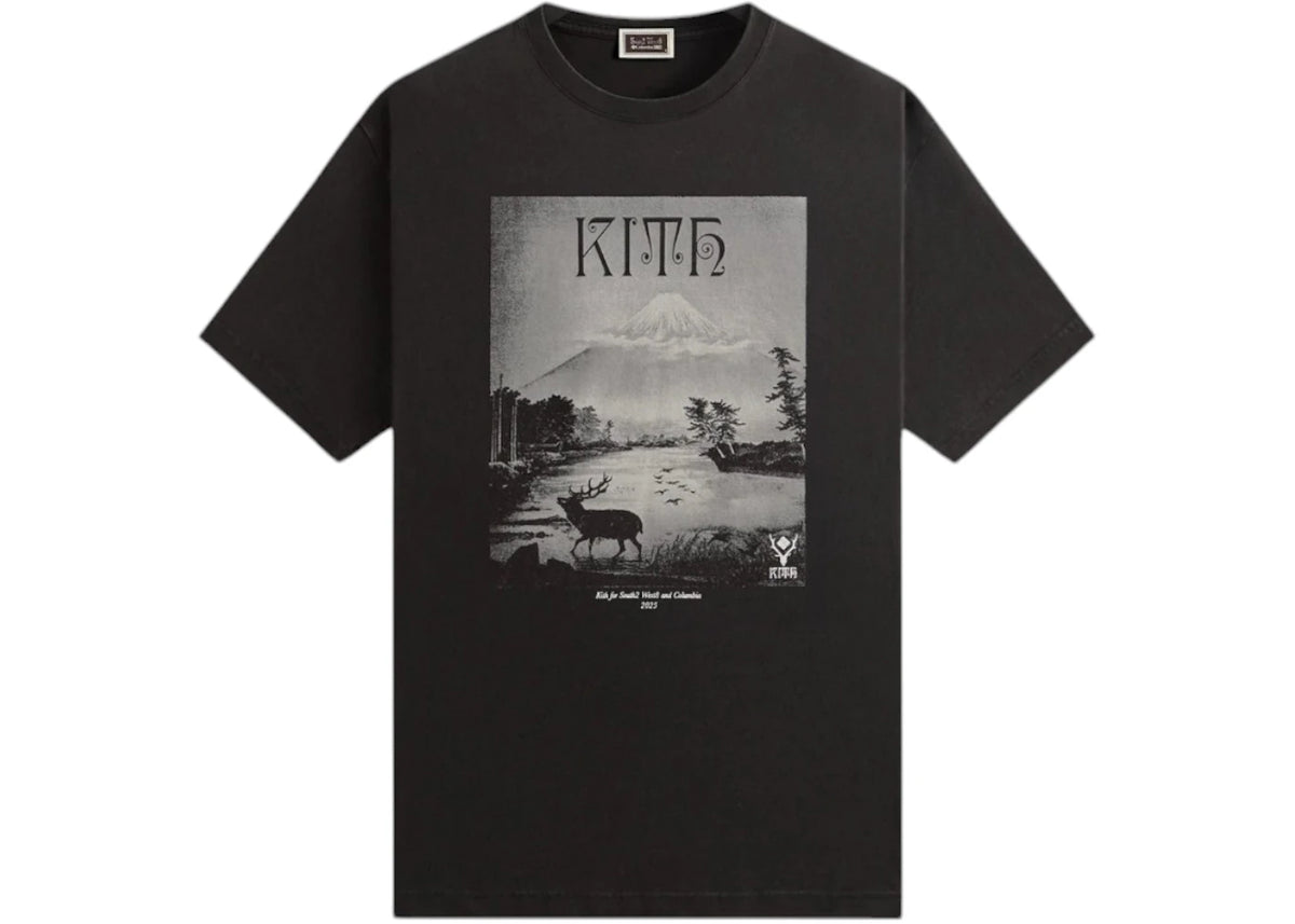 Kith x South2 West8 Columbia Landscape Vintage Tee Black - vue secondaire A