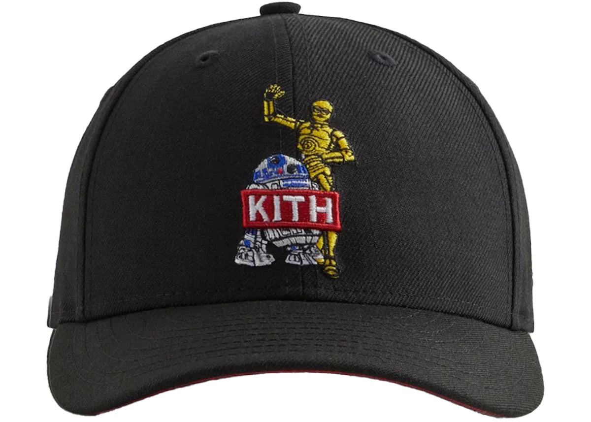 Kith x STAR WARS Box Logo New Era 59Fifty Low Profile Cap Black PH - vue 360