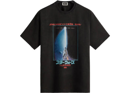Kith x STAR WARS Japanese Poster Vintage Tee Black PH - product view 2
