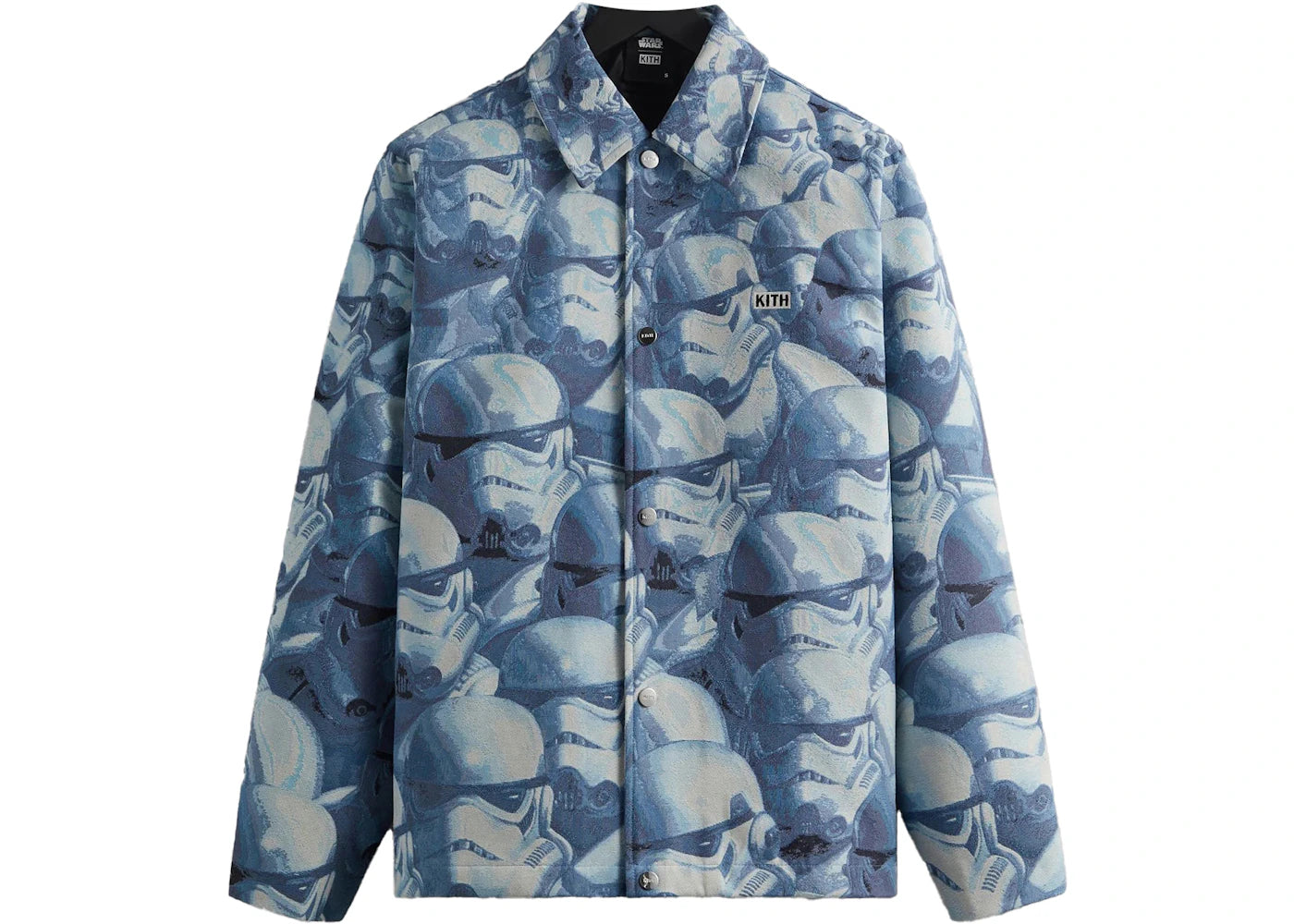Kith x STAR WARS Stormtrooper Coaches Jacket Helium PH - vue secondaire A