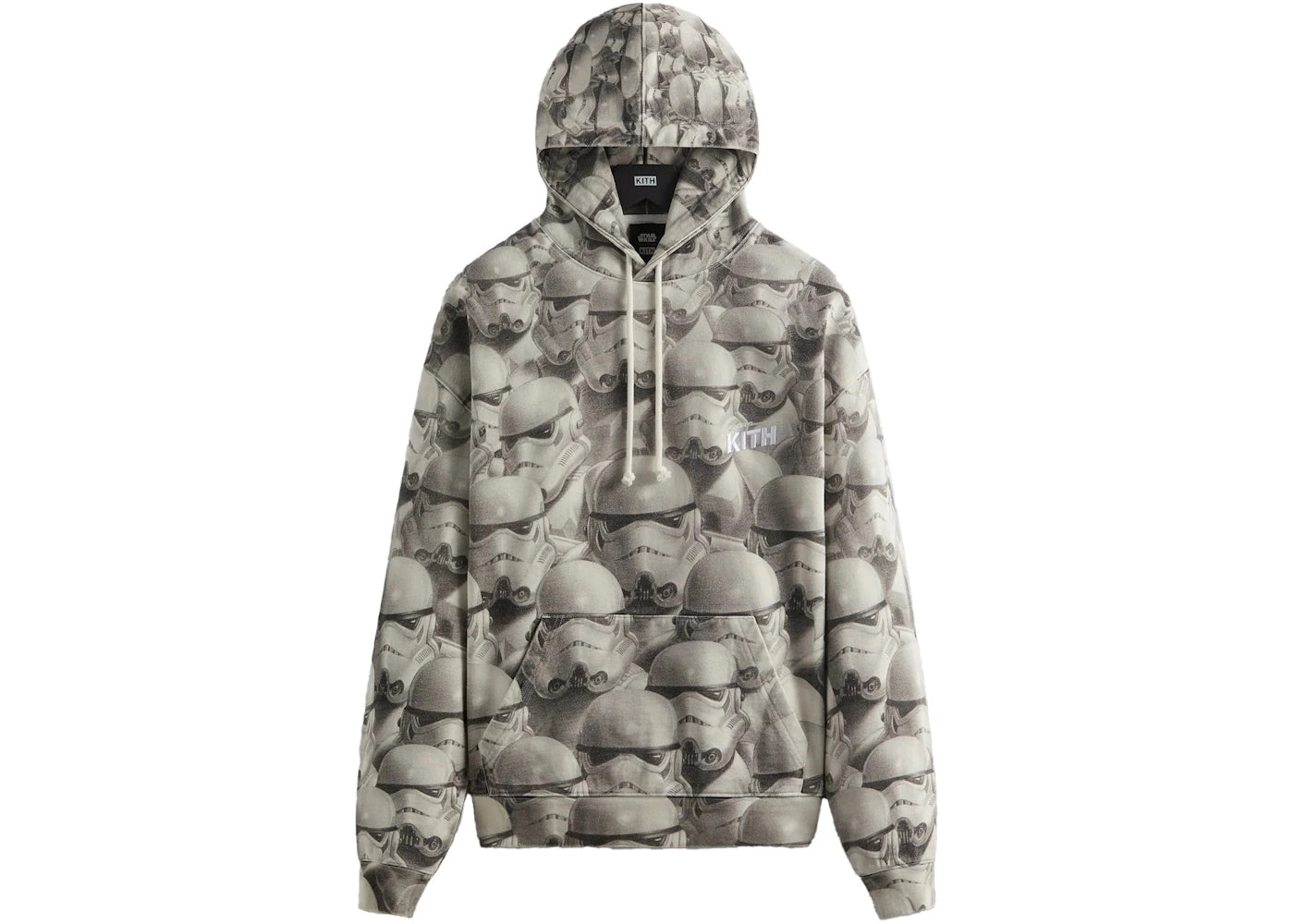 Kith x STAR WARS Stormtrooper Vintage Hoodie White PH - vue secondaire A