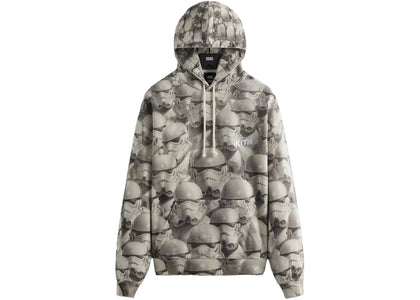 Kith x STAR WARS Stormtrooper Vintage Hoodie White PH - apparel view 2