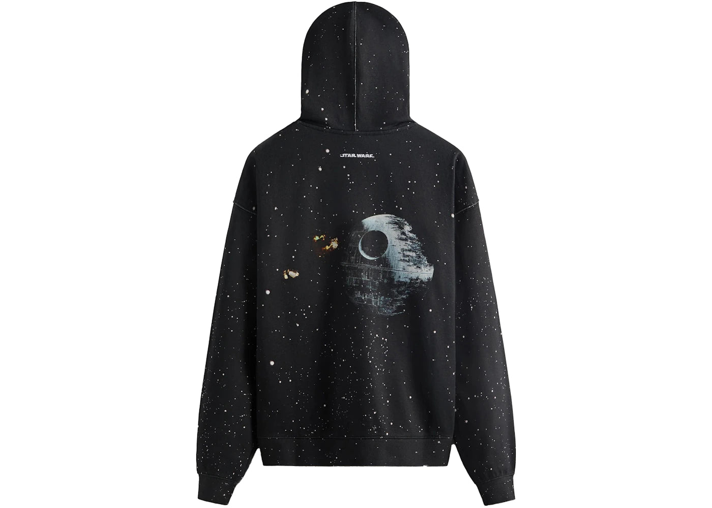 Kith x STAR WARS War Hoodie Black PH - vue secondaire B