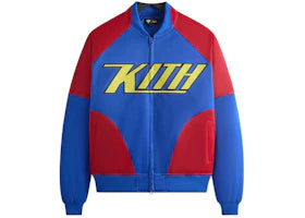 Kith x Superman Satin Bomber Jacket Cyclone - vue 360