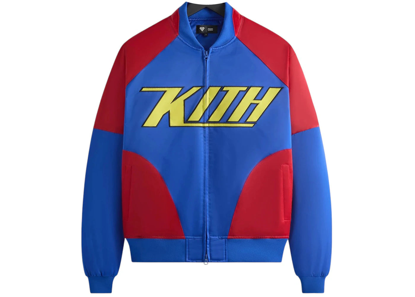 Kith x Superman Satin Bomber Jacket Cyclone - vue secondaire A