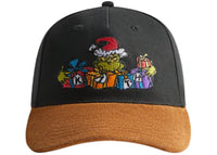 Kith x The Grinch Bay Low Pinch Crown Snapback Black