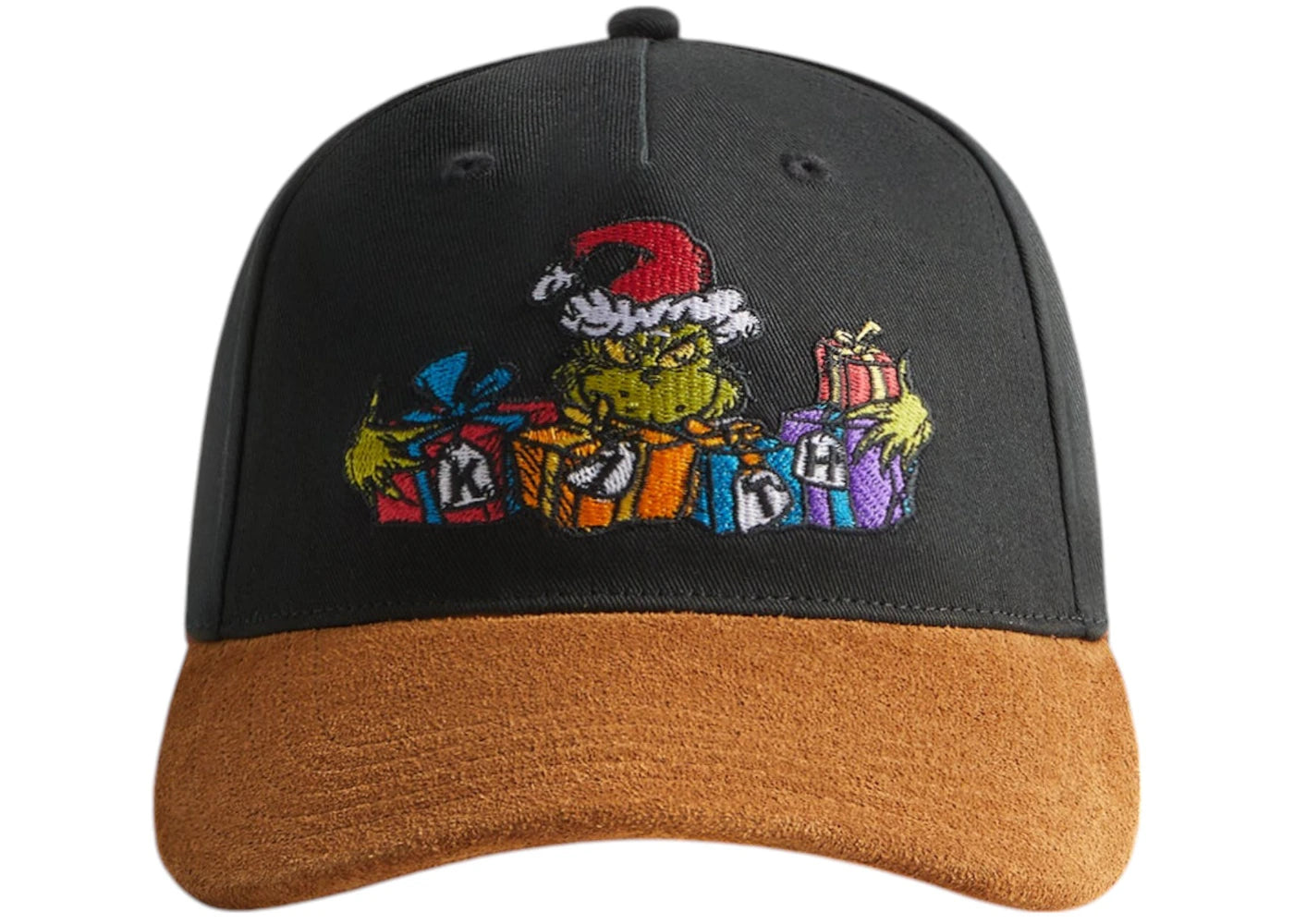 Kith x The Grinch Bay Low Pinch Crown Snapback Black - vue secondaire A