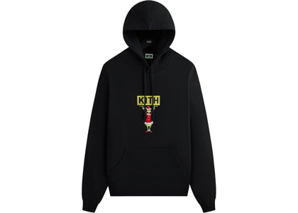 Kith x The Grinch Classic Logo Williams III Hoodie Black Beauty - authentic Kith apparel