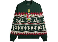 Kith x The Grinch Fair Isle Lewis Crewneck Sweater Stadium