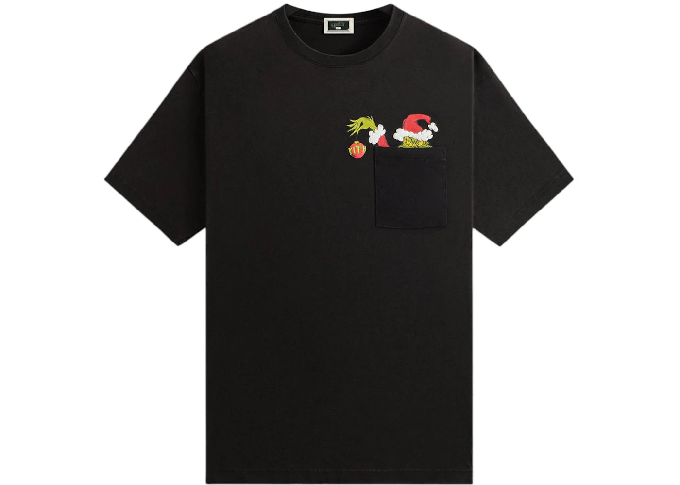 Kith x The Grinch Ornament Tee Black - vue 360