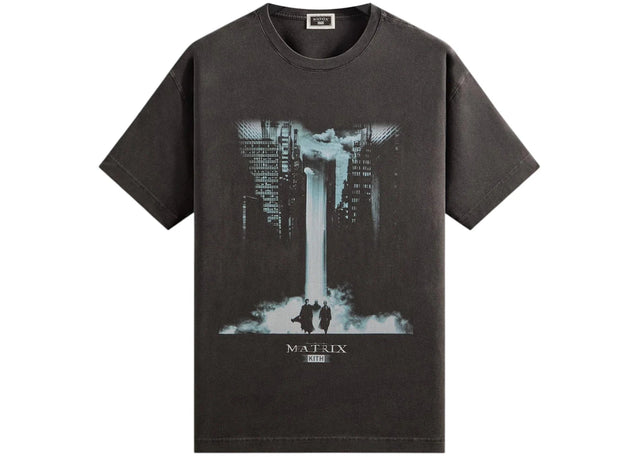 Kith x The Matrix Poster 2 Vintage Tee Black