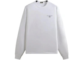 Kith x The Matrix Red Pill Blue Pill Long Sleeve Tee White - vue 360