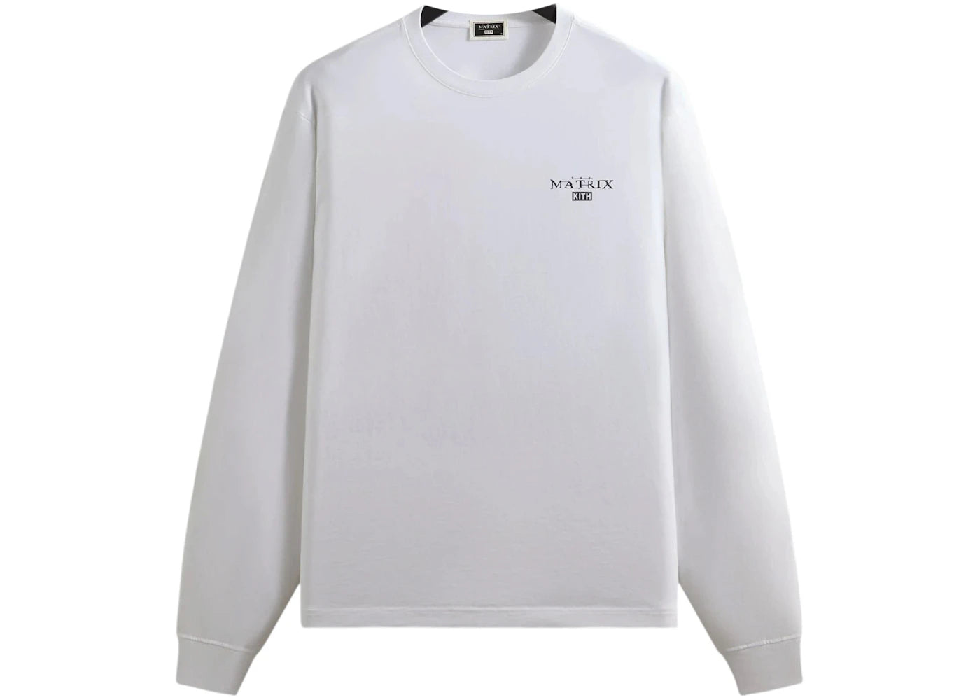 Kith x The Matrix Red Pill Blue Pill Long Sleeve Tee White - vue secondaire A
