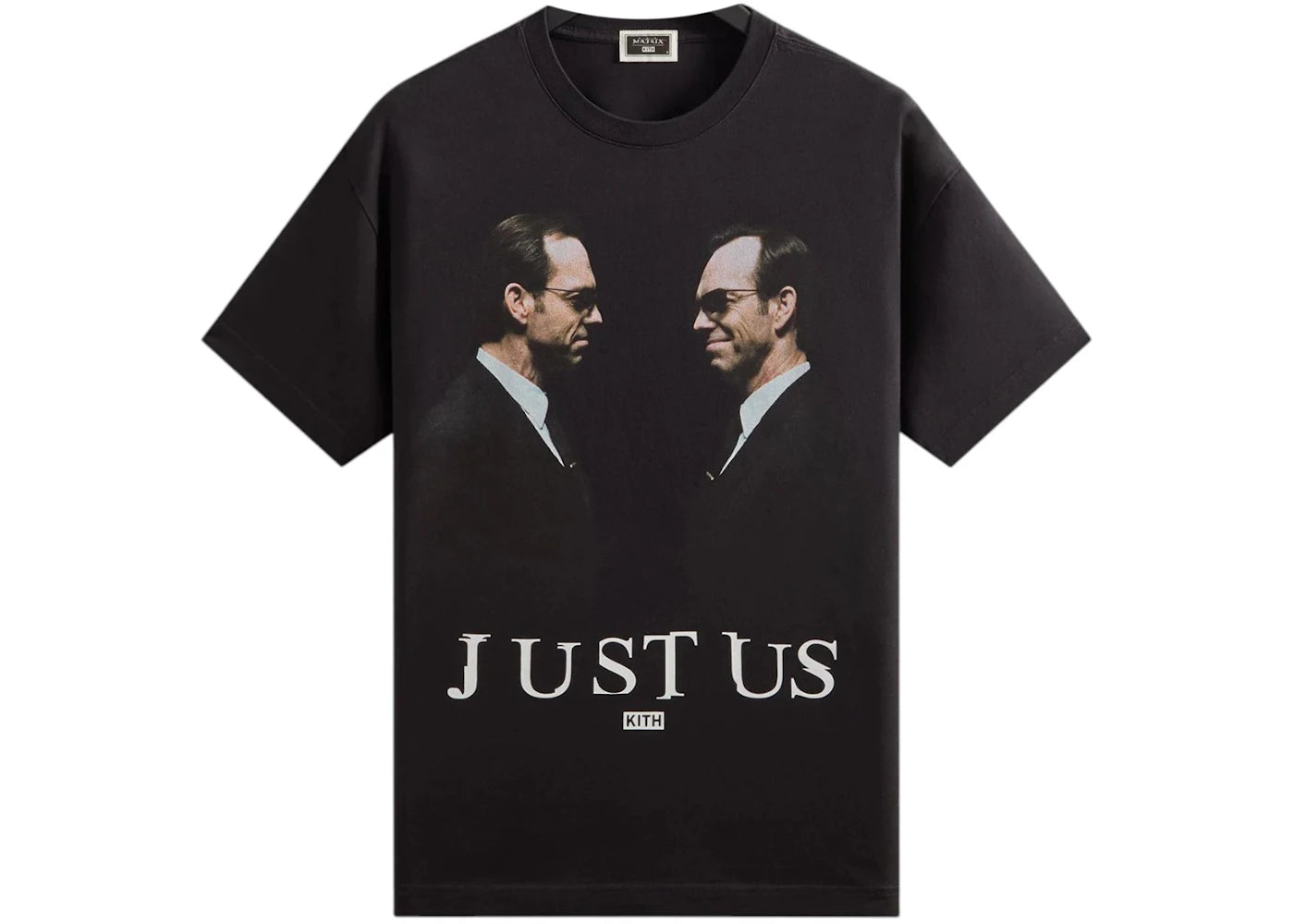 Kith x The Matrix The Agent Just Us Tee Black - vue 360