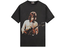 Kith x The Rolling Stones Keith Richards Concert Photo Vintage Tee Black