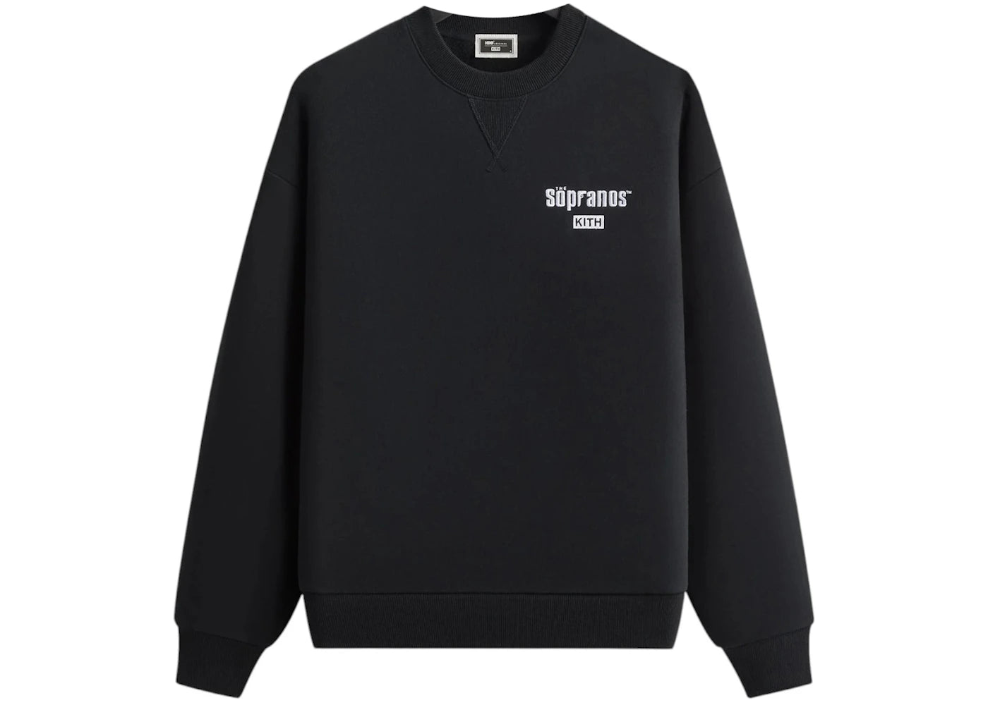 Kith x The Sopranos Bada Bing Nelson Crewneck Black - vue secondaire A