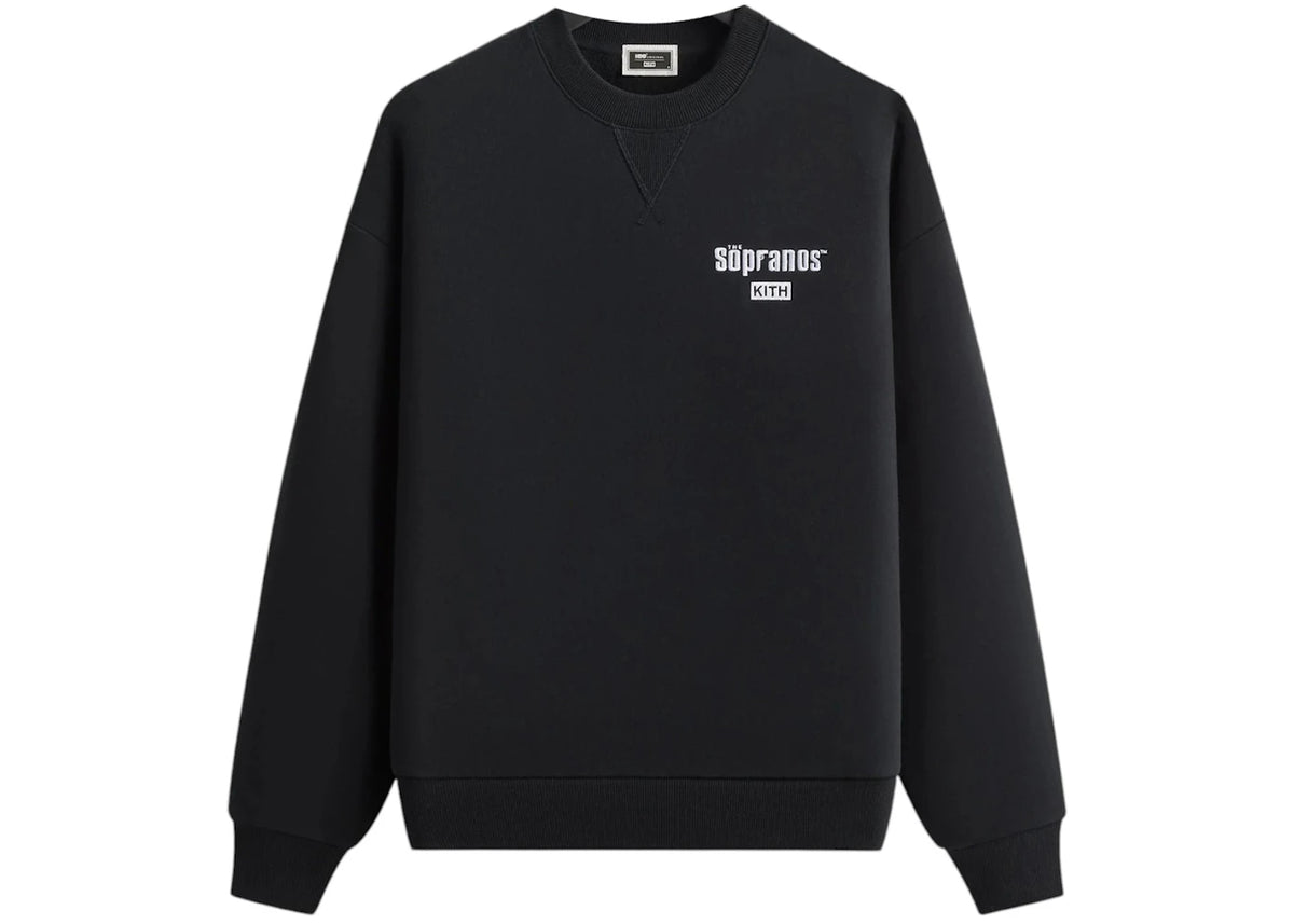 Kith x The Sopranos Bada Bing Nelson Crewneck Black - vue 360