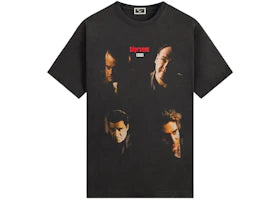 Kith x The Sopranos Characters Vignette Vintage Tee Black - vue 360