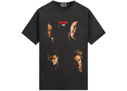 Kith x The Sopranos Characters Vignette Vintage Tee Black - product view 2