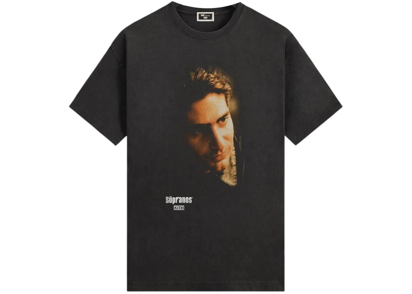 Kith x The Sopranos Christopher Vignette Vintage Tee Black - vue secondaire A