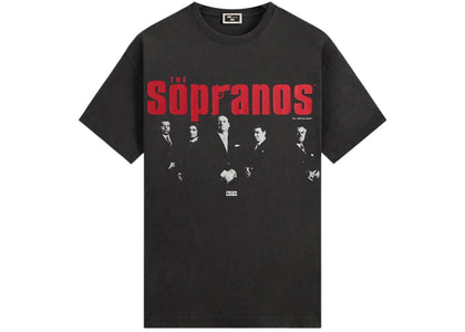 Kith x The Sopranos Est. 1990 Poster Vintage Tee Black - product view 2
