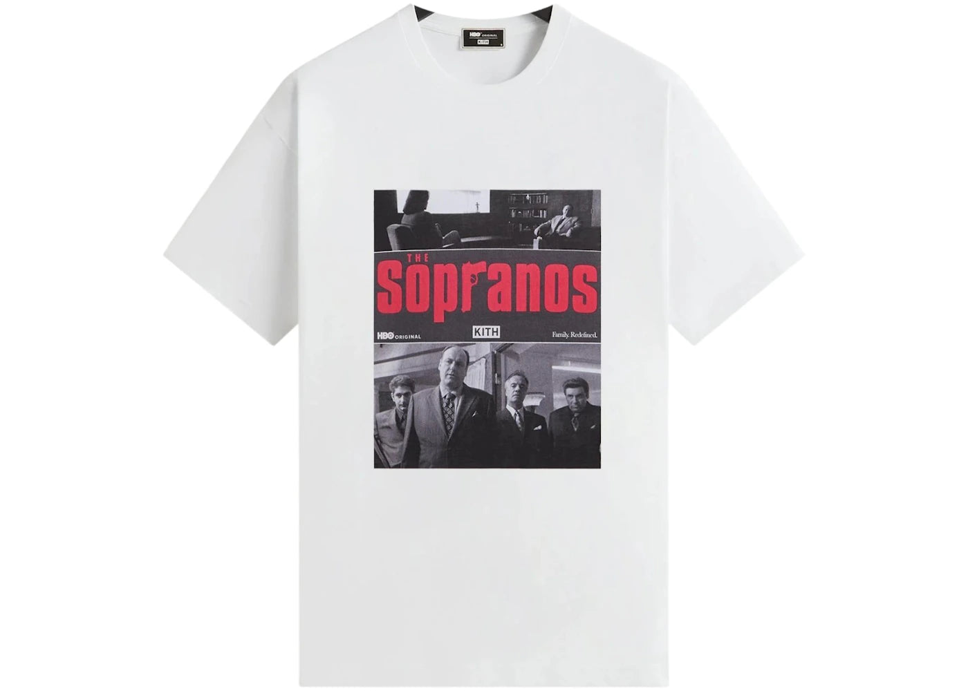 Kith x The Sopranos Family Redefined Vintage Tee White - vue secondaire A