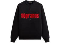 Kith x The Sopranos Main Logo Nelson Crewneck Black