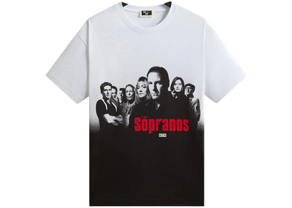 Kith x The Sopranos Ombre Poster Vintage Tee White - authentic Kith product