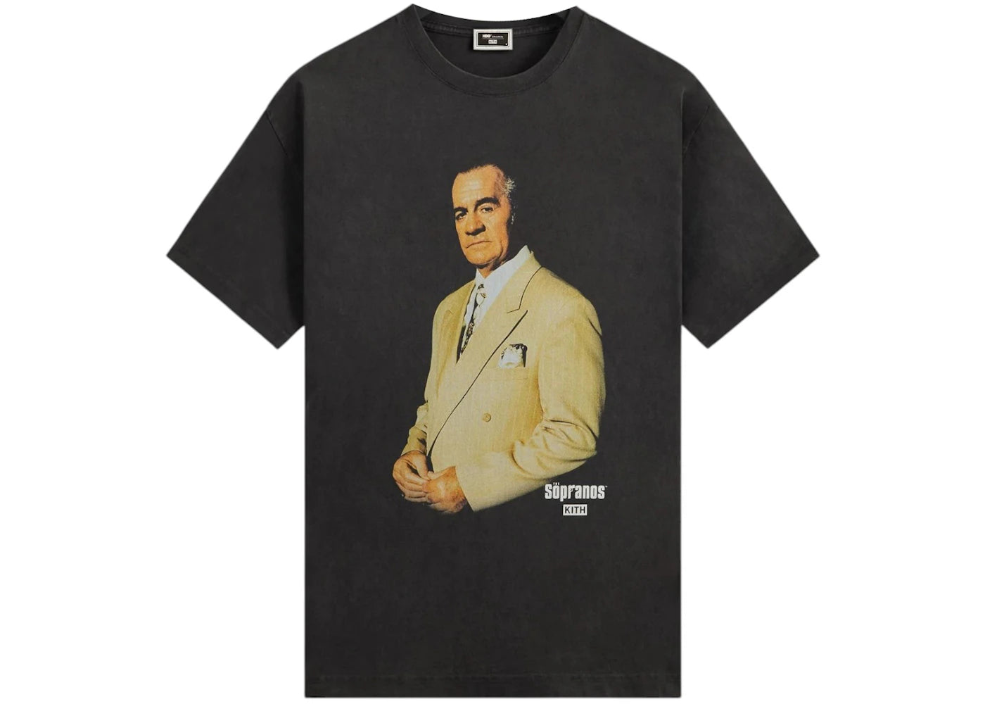 Kith x The Sopranos Paulie Vignette Vintage Tee Black - vue secondaire A