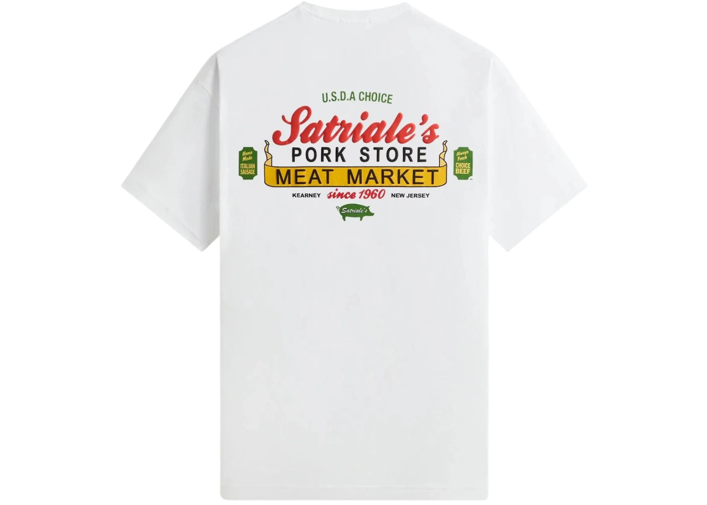 Kith x The Sopranos Satriale'S Vintage Tee White - vue secondaire B