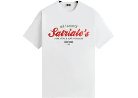 Kith x The Sopranos Satriale'S Vintage Tee White