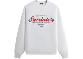 Kith x The Sopranos Satriale's Nelson Crewneck White