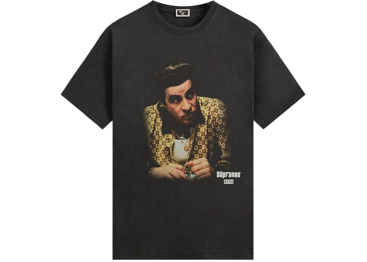Kith x The Sopranos Silvio Vignette Vintage Tee Black - vue secondaire B