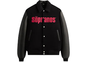 Kith x The Sopranos Varsity Jacket Black