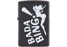 Kith x The Sopranos Zippo Lighter Black - vue 360