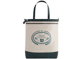 Kith x Wilson Do All Leather Trimmed Canvas Tote Stadium - vue 360