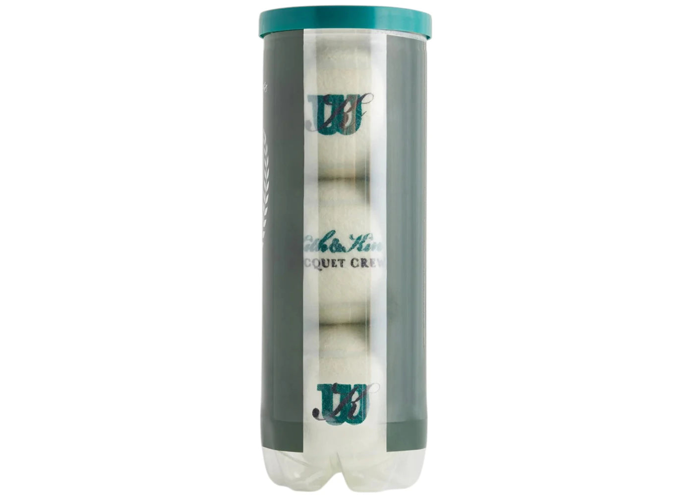 Kith x Wilson Tennis Ball Set (3-Pack) White - vue 360