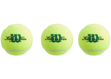 Kith x Wilson Tennis Ball Set (3-Pack) Yellow - authentic Kith product
