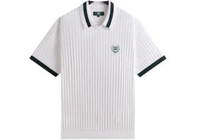 Kith x Wilson V-Neck Polo White