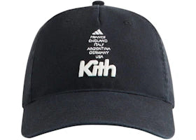 Kith x adidas Football Cap Black - authentic Kith product