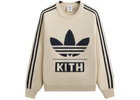 Kith x adidas Football Knit Sweater Chalk White