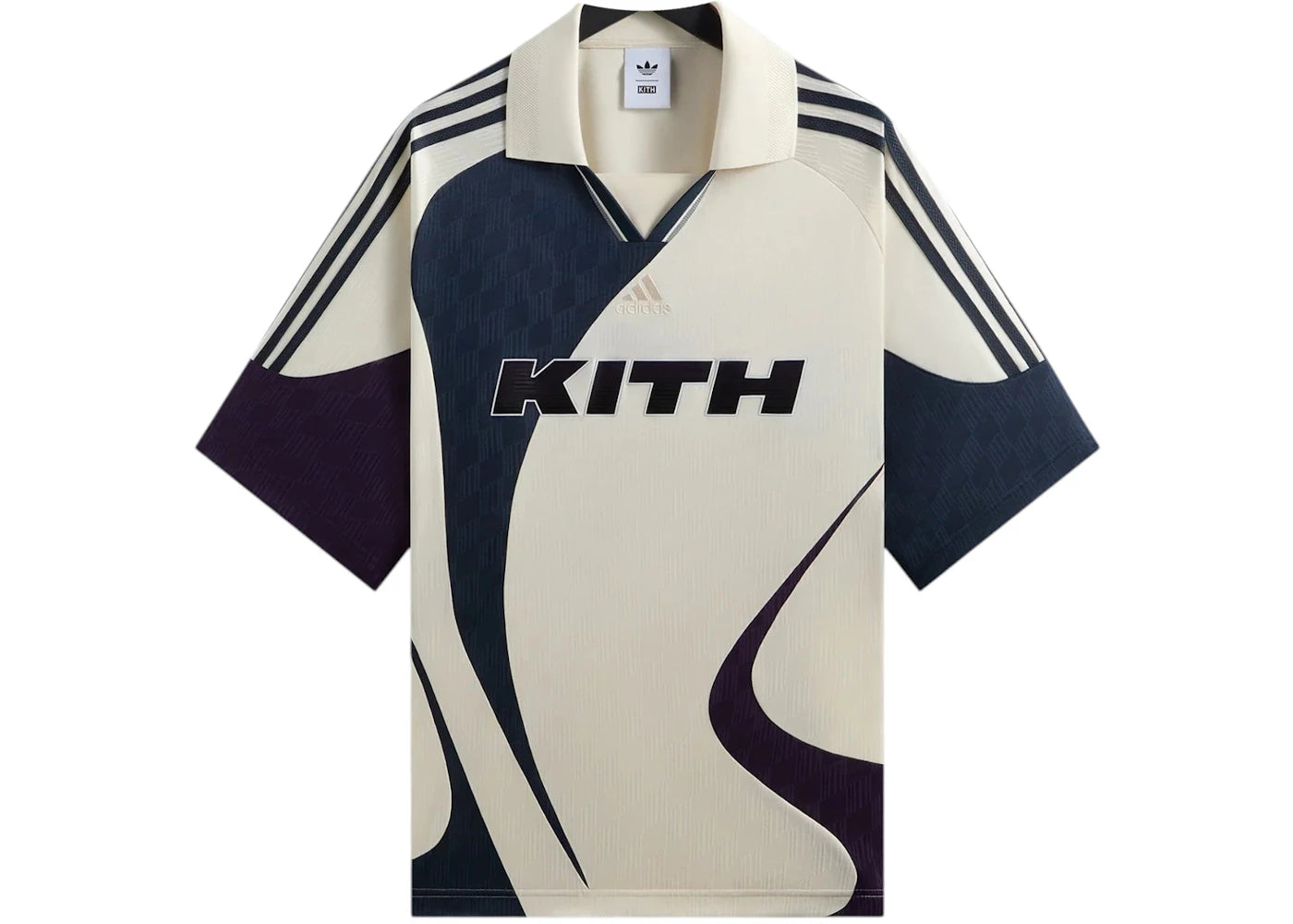 Kith x adidas Football Soccer Jersey Sandrift - vue secondaire A