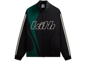 Kith x adidas Football Track Jacket Black - vue secondaire A