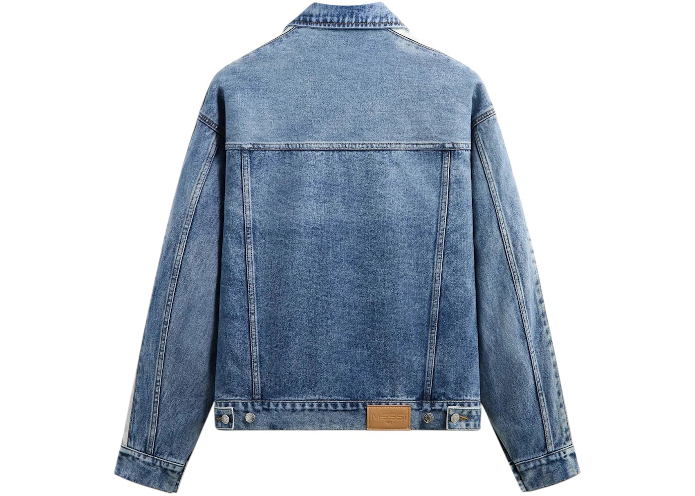 Kith x adidas Messi Football Denim Jacket - vue secondaire B