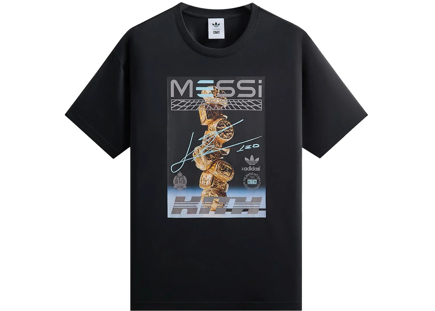 Kith x adidas Messi Football Graphic II Tee - vue secondaire A