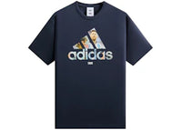 Kith x adidas Messi Football Graphic Tee Night Navy