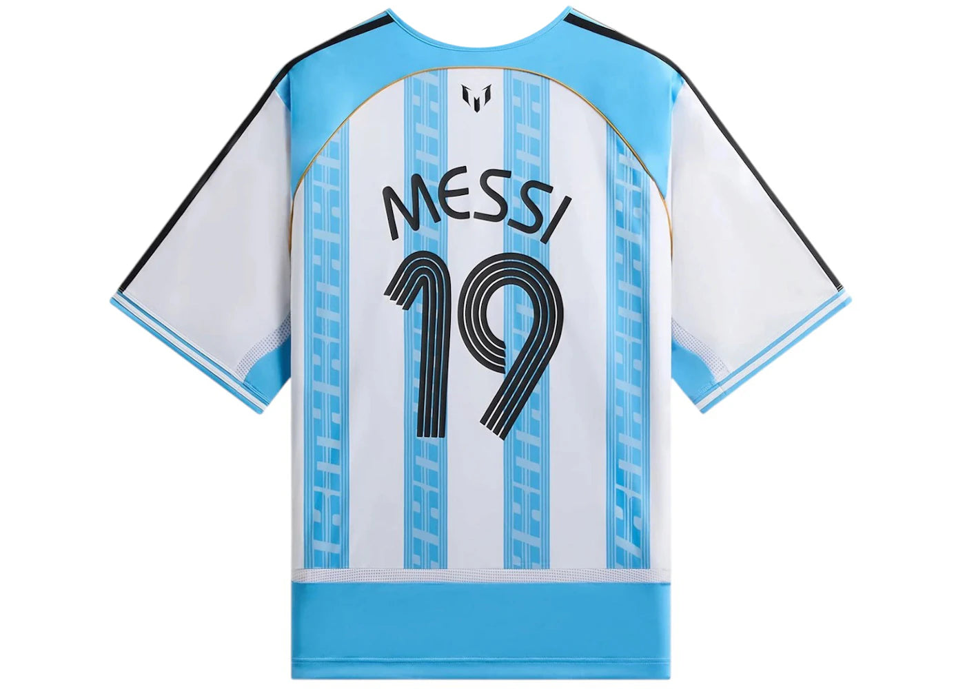Kith x adidas Messi Football Jersey Blue/White - vue secondaire B