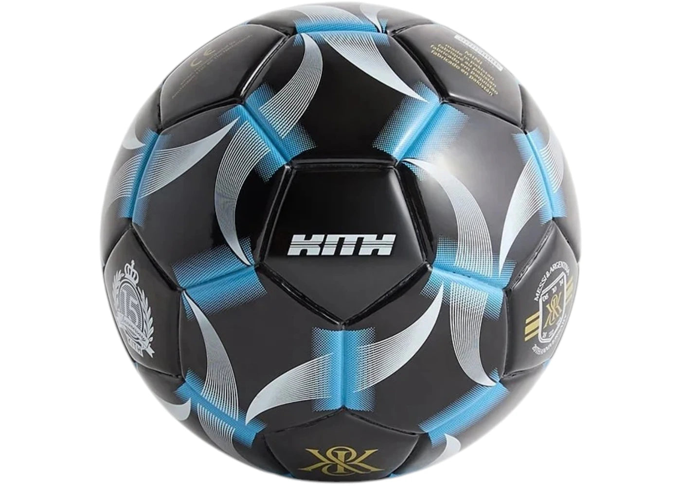 Kith x adidas Messi Football Mini Ball Black - vue secondaire A